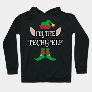 I'm The Techy Christmas Elf Hoodie